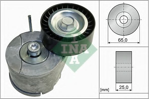 Ролик натяжной ремня генератора INA 534 0455 10