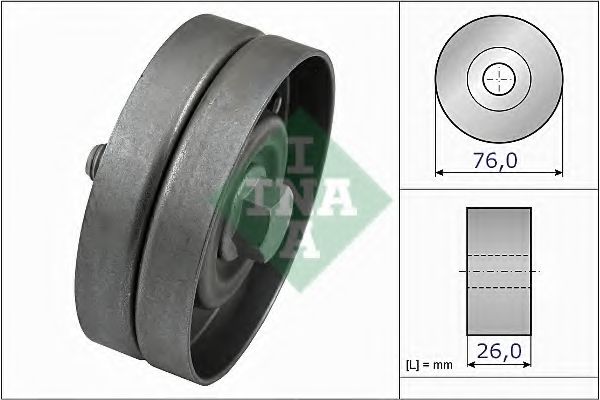Обводной ролик INA 532 0326 30