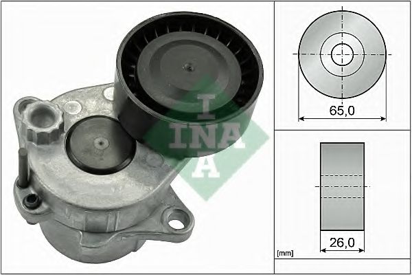 Ролик натяжной ремня генератора INA 534 0337 10