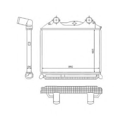 Интеркулер NRF 30204