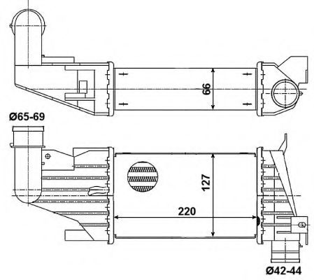 Интеркулер NRF 30258