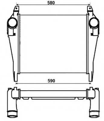 Интеркулер NRF 30264