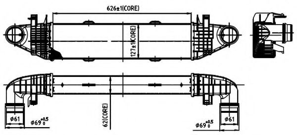 Интеркулер NRF 30314