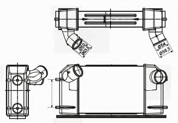Интеркулер NRF 30355