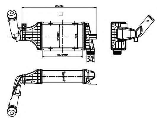 Интеркулер NRF 30428