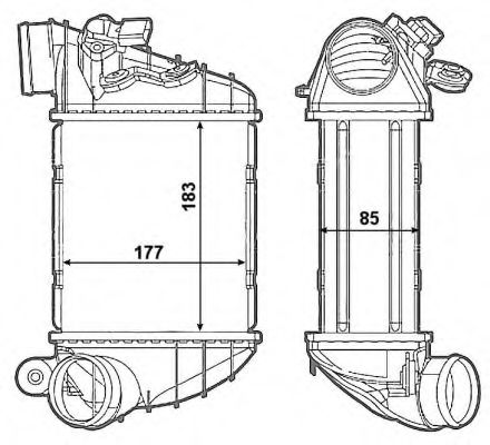 Интеркулер NRF 30799