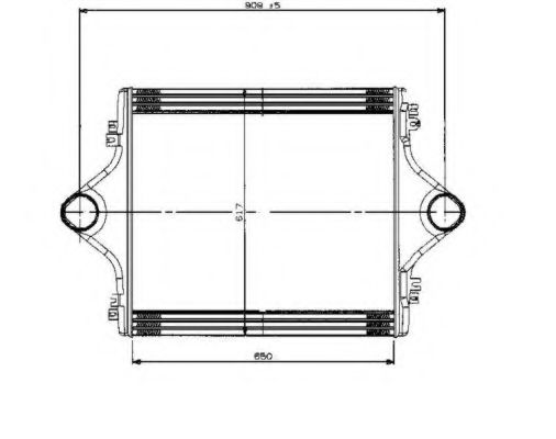 Интеркулер NRF 309005