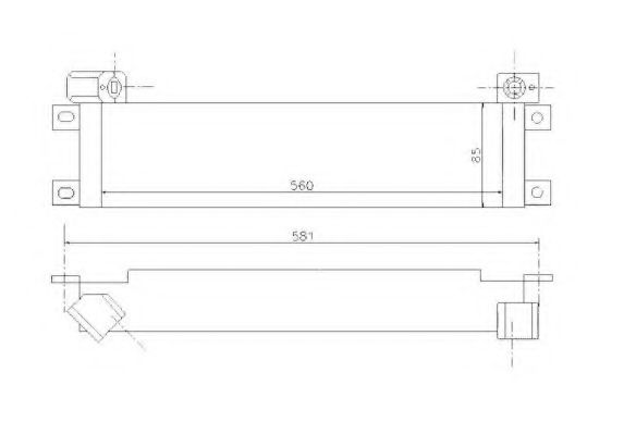 Масляный радиатор NRF 31158