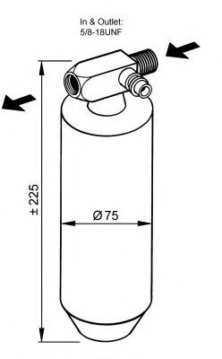 Осушитель кондиционера NRF 33113