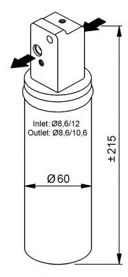 Осушитель кондиционера NRF 33139