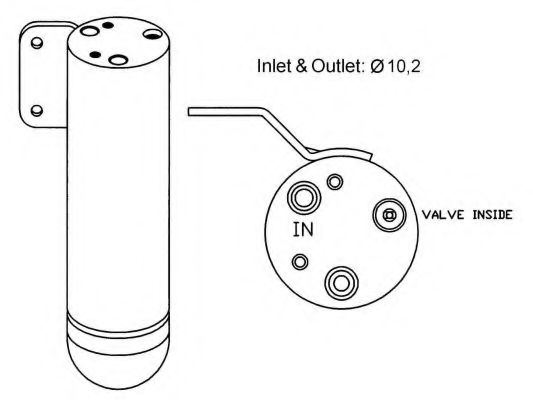 Осушитель кондиционера NRF 33151