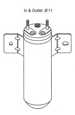 Осушитель кондиционера NRF 33162