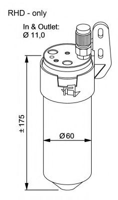 Осушитель кондиционера NRF 33200