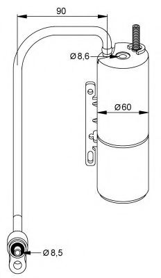 Осушитель кондиционера NRF 33202