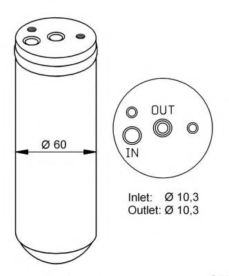 Осушитель кондиционера NRF 33293