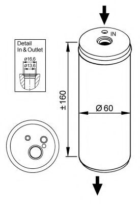 Осушитель кондиционера NRF 33296