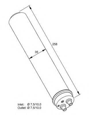 Осушитель кондиционера NRF 33300