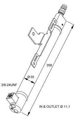 Осушитель кондиционера NRF 33305