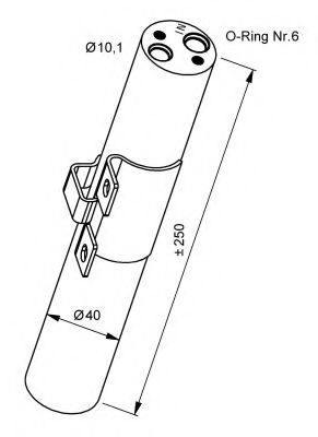 Осушитель кондиционера NRF 33314