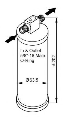 Осушитель кондиционера NRF 33316
