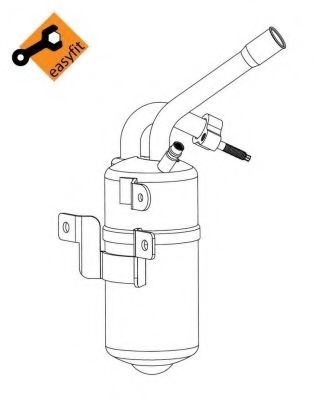 Осушитель кондиционера NRF 33358 Осушитель кондиционера NRF 33358