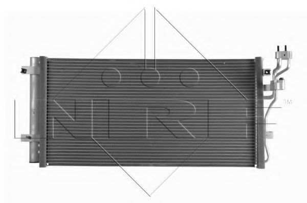 Радиатор кондиционера NRF 350003