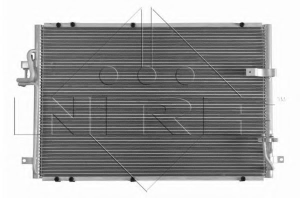 Радиатор кондиционера NRF 350008