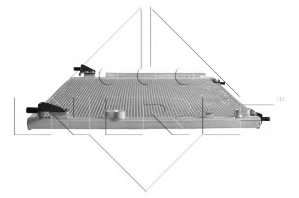 Радиатор кондиционера NRF 350076 Радиатор кондиционера NRF 350076
