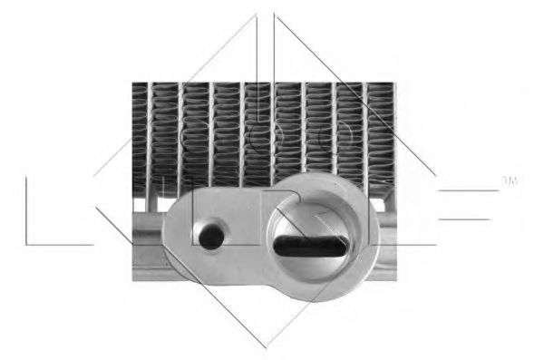 Радиатор кондиционера NRF 350076 Радиатор кондиционера NRF 350076