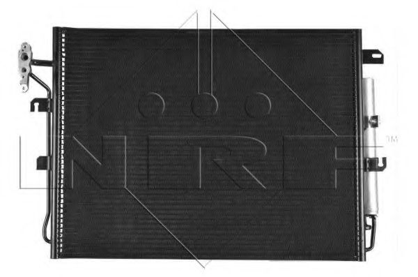 Радиатор кондиционера NRF 350217 Радиатор кондиционера NRF 350217