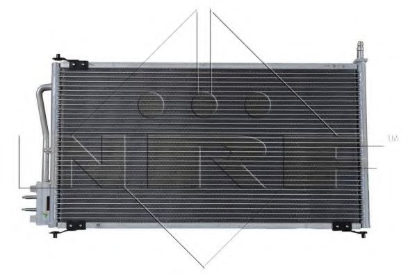 Радиатор кондиционера NRF 35345 Радиатор кондиционера NRF 35345