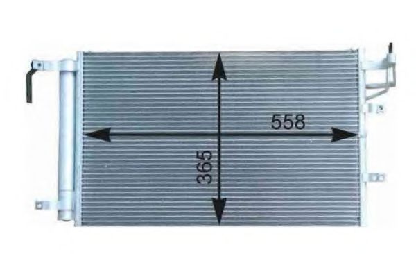Радиатор кондиционера NRF 35982