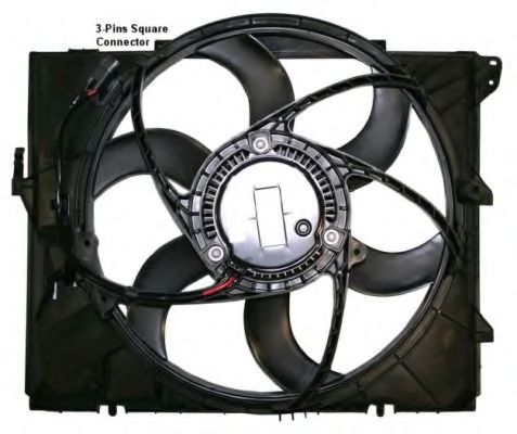 Вентилятор охлаждения двигателя NRF 47209