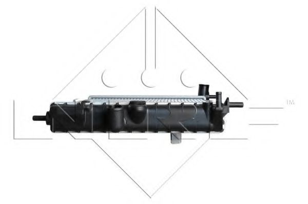 Радиатор охлаждения двигателя NRF 50126