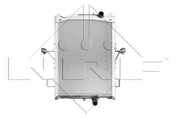 Радиатор охлаждения двигателя NRF 50192