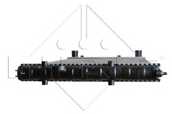 Радиатор охлаждения двигателя NRF 50458