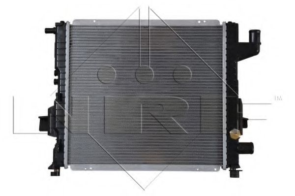 Радиатор охлаждения двигателя NRF 50569 Радиатор охлаждения двигателя NRF 50569