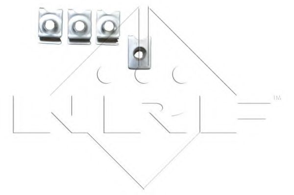 Радиатор охлаждения двигателя NRF 50569