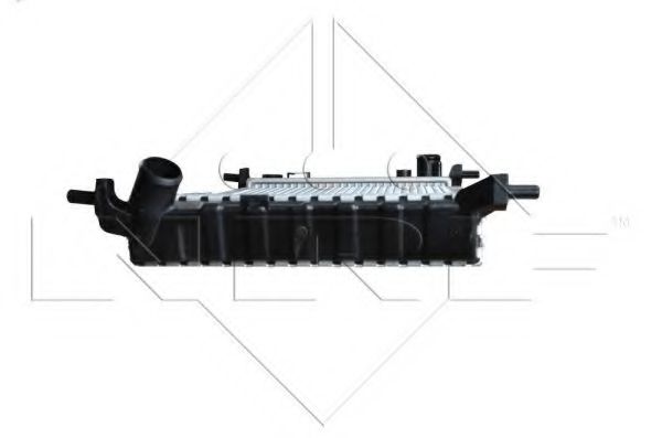 Радиатор охлаждения двигателя NRF 507522