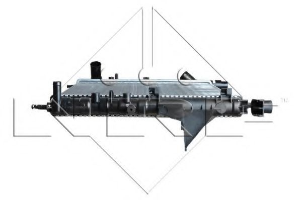 Радиатор охлаждения двигателя NRF 509513