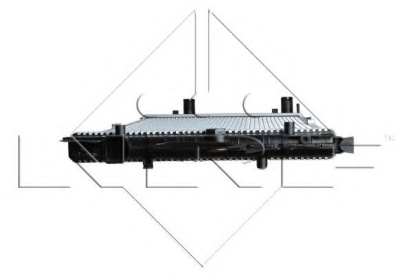 Радиатор охлаждения двигателя NRF 509515 Радиатор охлаждения двигателя NRF 509515