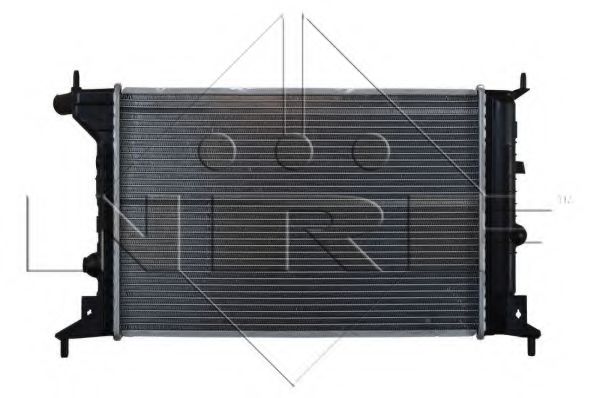 Радиатор охлаждения двигателя NRF 509516 Радиатор охлаждения двигателя NRF 509516
