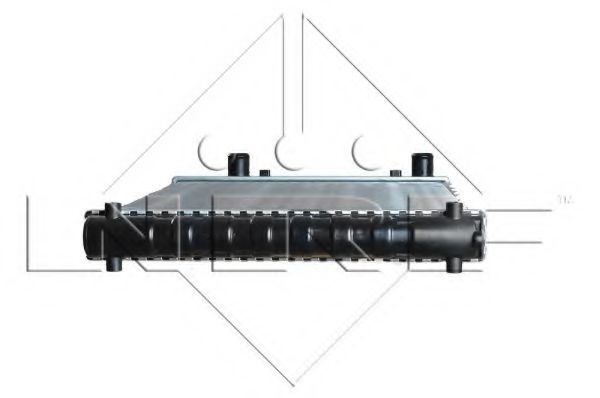 Радиатор охлаждения двигателя NRF 509519