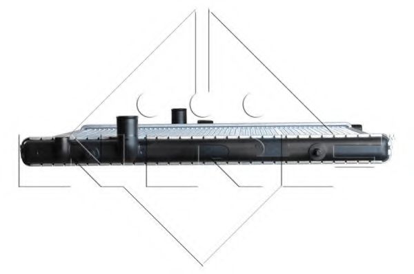 Радиатор охлаждения двигателя NRF 509525