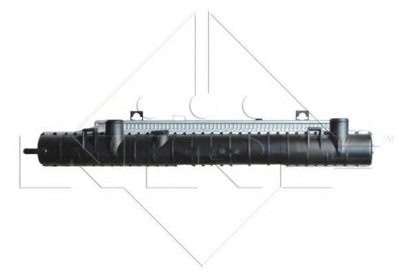 Радиатор охлаждения двигателя NRF 509532