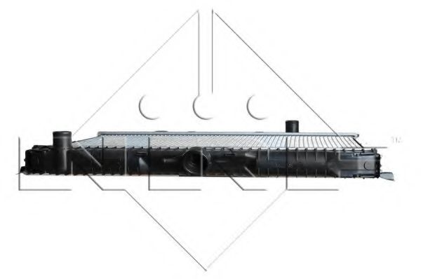 Радиатор охлаждения двигателя NRF 509533