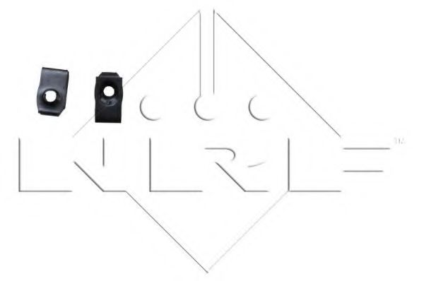 Радиатор охлаждения двигателя NRF 509558