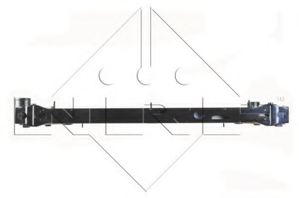 Радиатор охлаждения двигателя NRF 519743