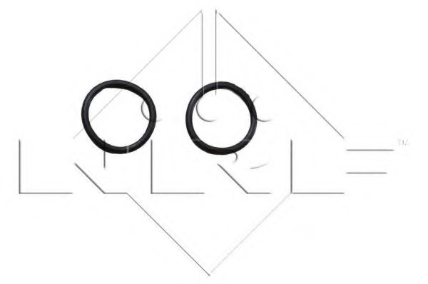 Радиатор охлаждения двигателя NRF 529504