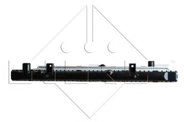 Радиатор охлаждения двигателя NRF 53019